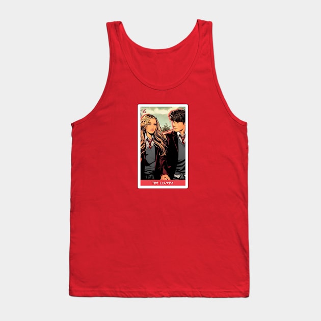 the lovers - house of anubis tarot card Tank Top by sadieillust